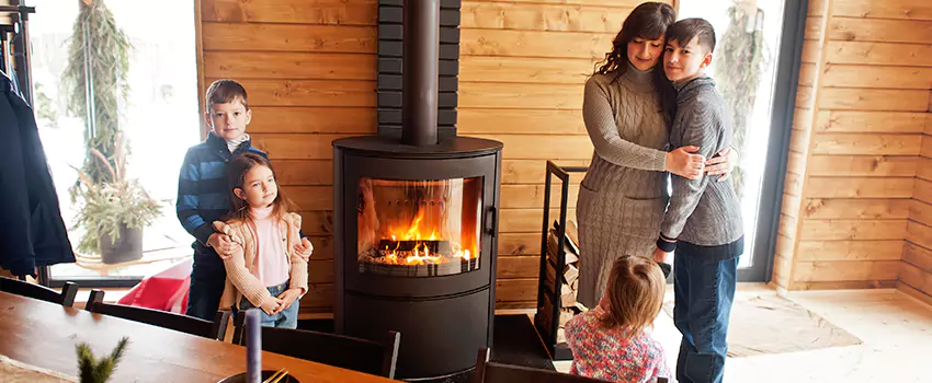 Morso Cast Iron Fireplace Insert Installation in Laguna Niguel, California