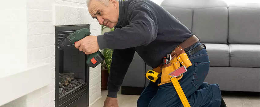 New Indoor Fireplace Installation in Laguna Niguel, California