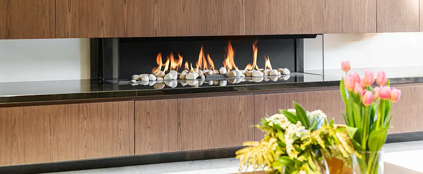 Double-height Fireplace Design Refurbishment in Laguna Niguel, California